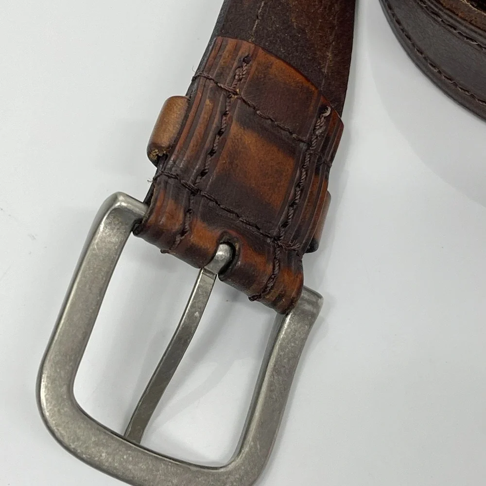 Levi's Men's 38 Brown Genuine Leather Belt 1.25
